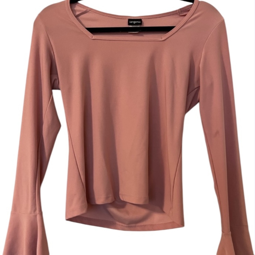 Pink Y2K top